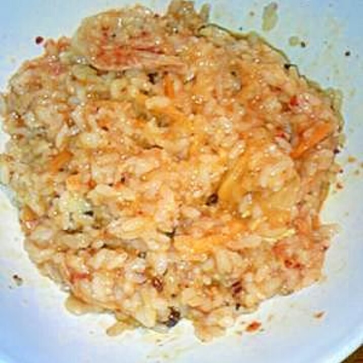 超簡単 混ぜるだけ キムチ玉子混ぜご飯 レシピ 作り方 By ルナ0562 楽天レシピ